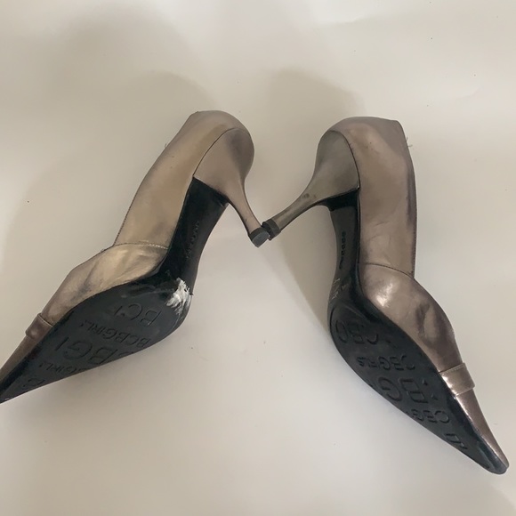 3” Silver High Heel - Picture 3 of 5